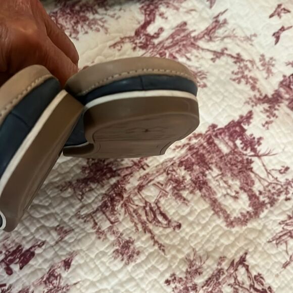 Women's Leather Loafers with Buckle Detail - Picture 5 of 5